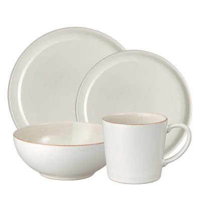 【P0003】デンビー大皿セット / Denby Dinnerplate Set DENBY（デンビー）スタジオグレイ クーペ ディナープレート26cm